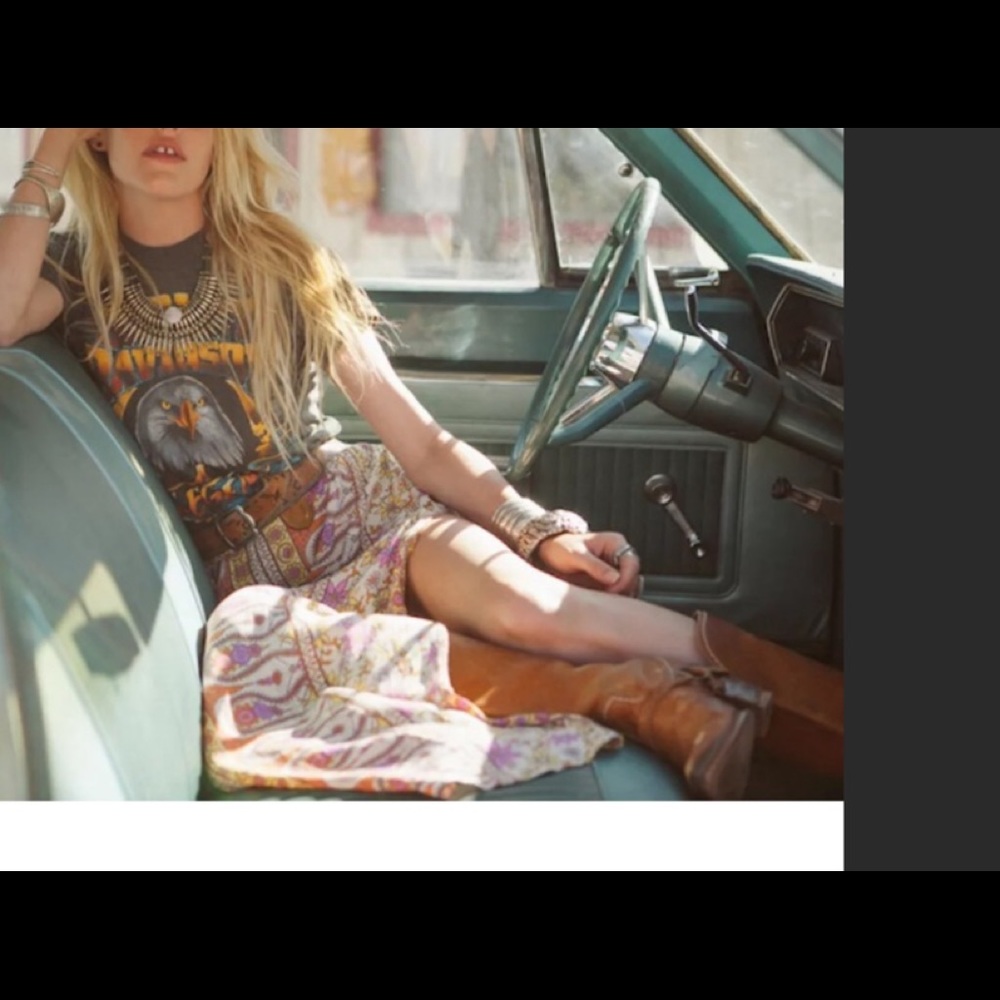 Spell And The Gypsy Boho Blossom Split Maxi Skirt